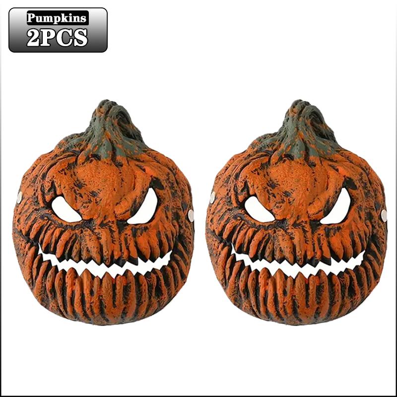 Halloween Pumpkin Head Lampshade Mask Scary Pumpkin Mask COS Props Ghost Face Prom Carnival Playing Masks Halloween Decoration