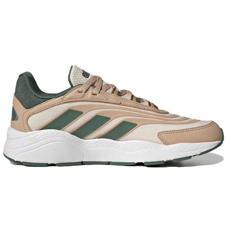 Adidas Neo Crazychaos 2.0 Non-Slip Durable Low-Top Sports Casual Shoes Unisex Sneakers Light-Khaki-Brown GY4619