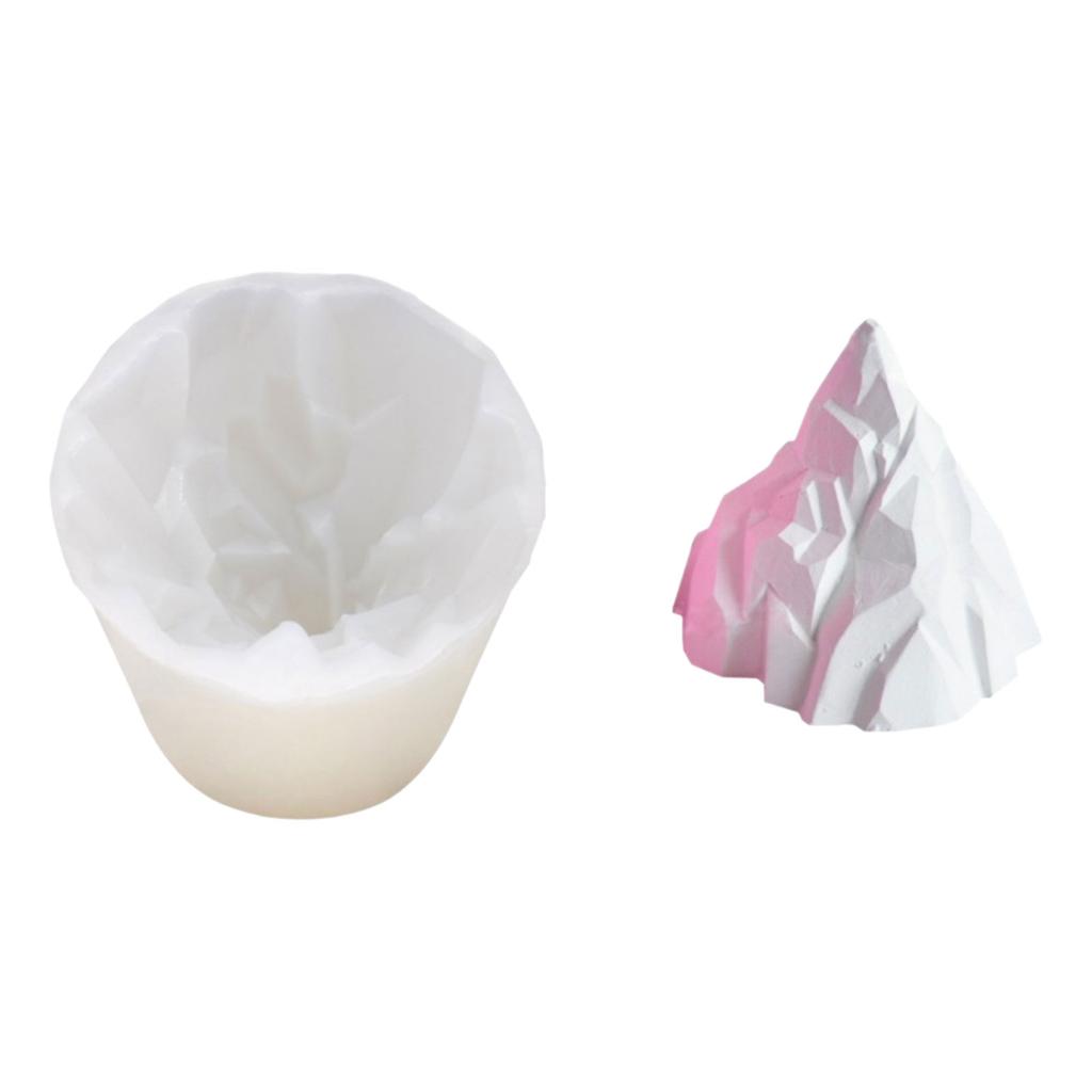 Snow Mountain Shaped Bakewares Heat Resistant Silicone Mold for Mousse Chocolate Baking Kitchen Cake Decorating Tool