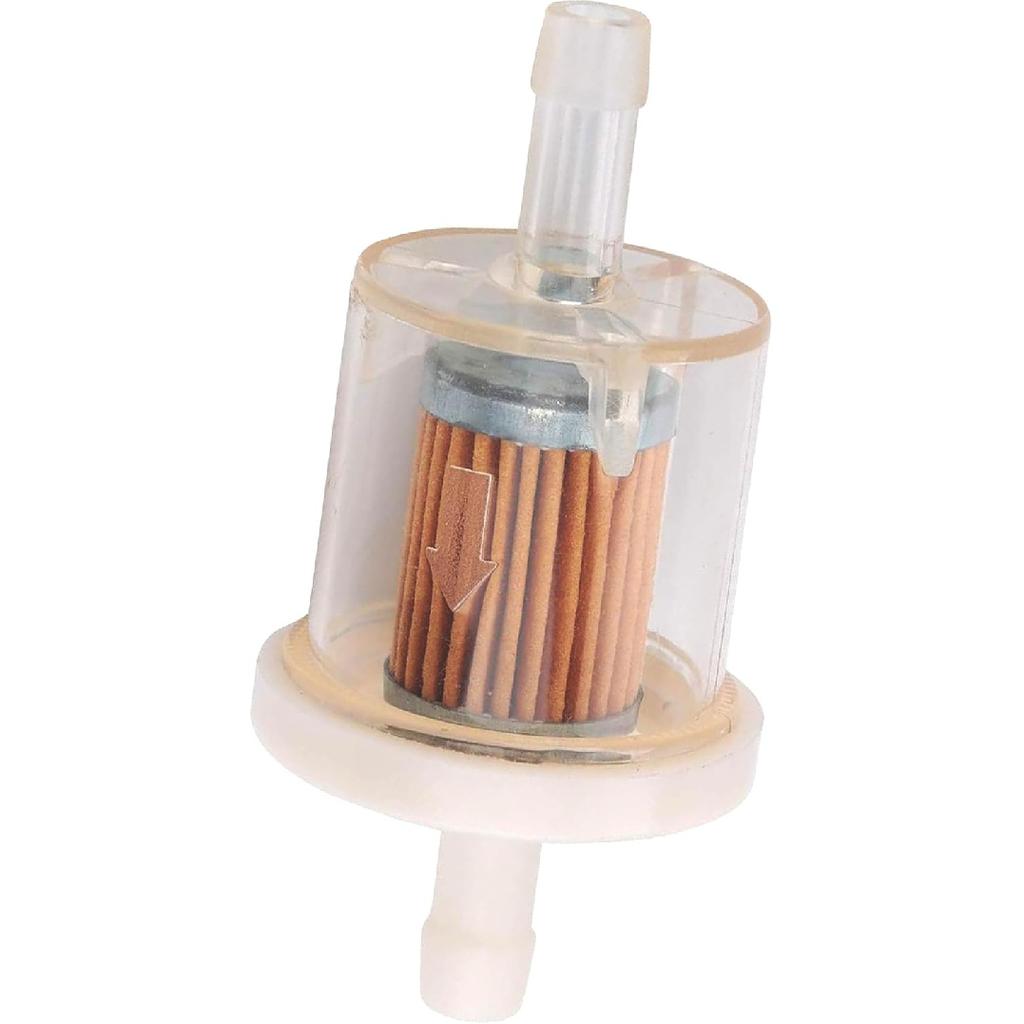 5065K Universal 1/4" Inline Fuel Filter for Kawasak 49019-0027 49019-0014 49019-7001 for Briggs & Stratton 691035 493629 84001895 5065 2hp 17.5hp