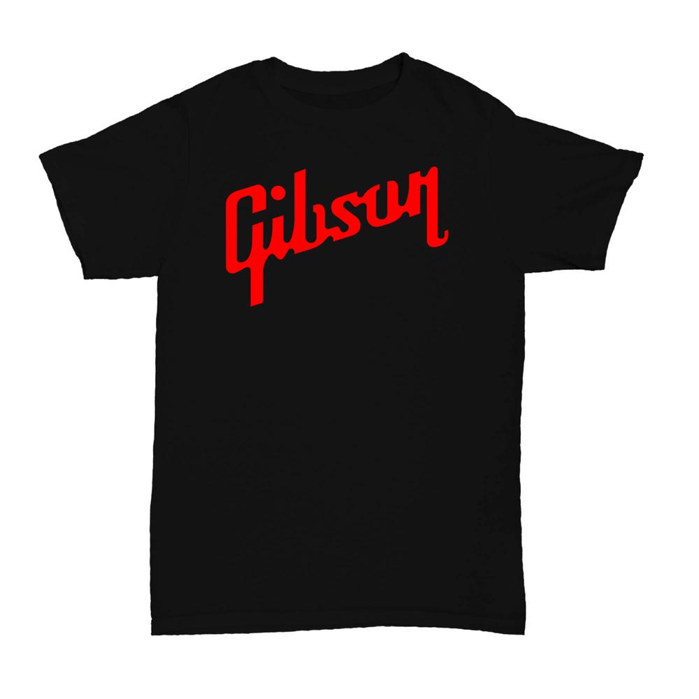 GIBSON T SHIRT MUSICAL INSTRUMENT GUITARS S