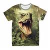 Christmas Boys 3D Dinosaur Tee Shirts Short Sleeve 3D Print Summer Spring Active Sports Fashion Kids 3-12