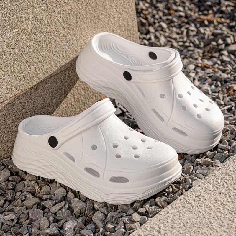 Women's Outdoor Fashionable Simple Clog Shoes Suitable Home Beach Casual Comfortable Sandals