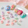50 Pcs Cute Cartoon Tableware Nail Charms 3D Resin Shovel Fork Spoon Nail Art Accessories For Diy Crafts