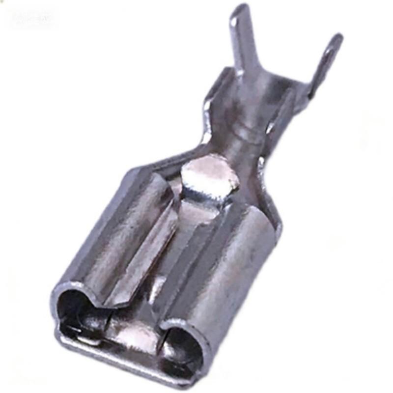6.3mm Self-Locking Male-Female Electric Vehicle Spade Terminal Connector