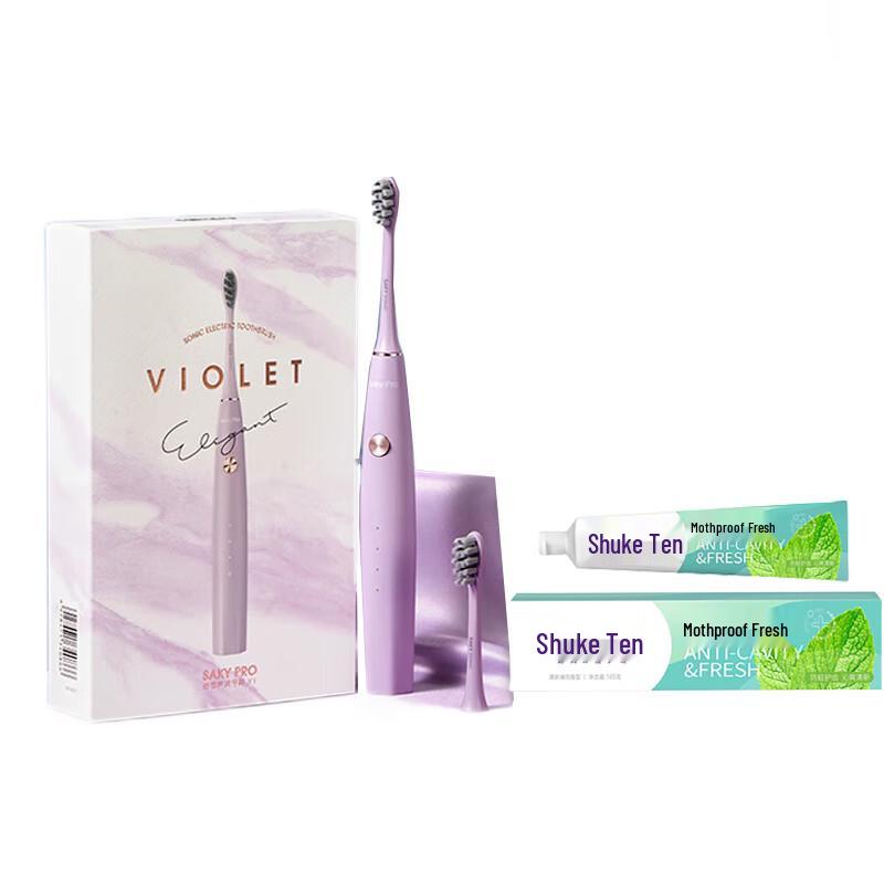Saky Glare Electric Toothbrush Combo