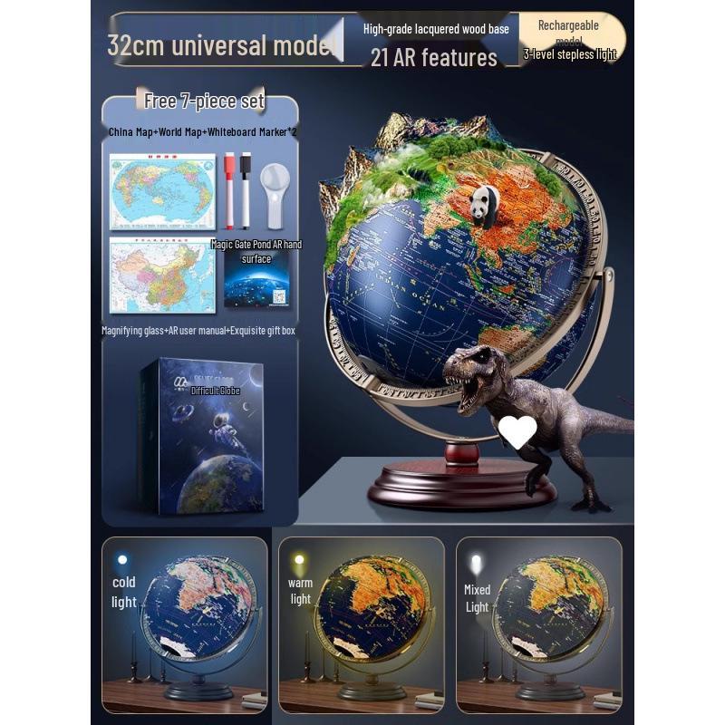 3D Magnetic Levitating Globe for Elementary and Junior High Students