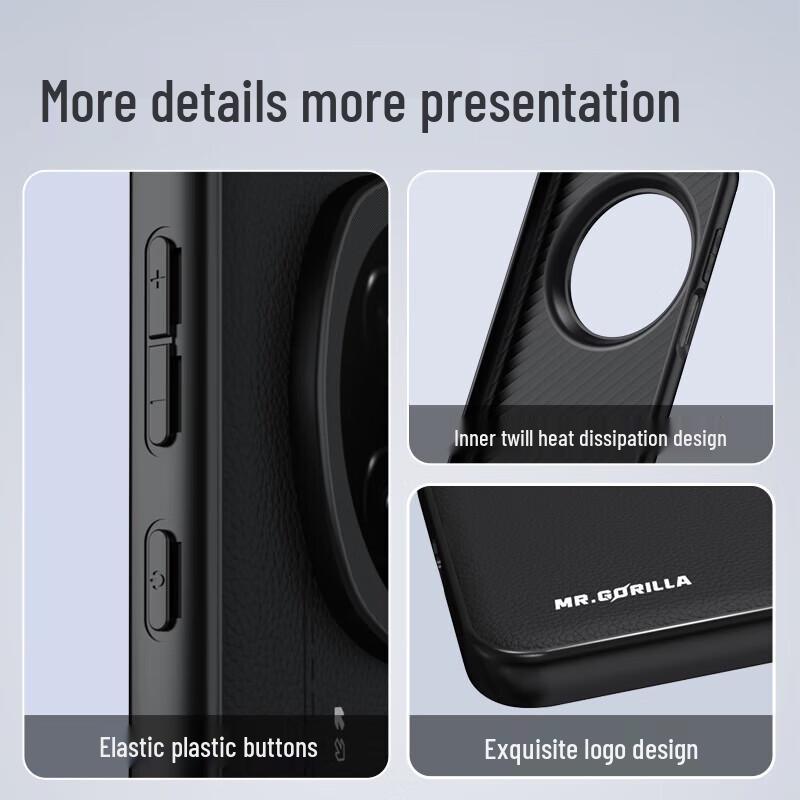 Lanxingxian Magnetic PU Leather Case for Huawei Mate70 Pro