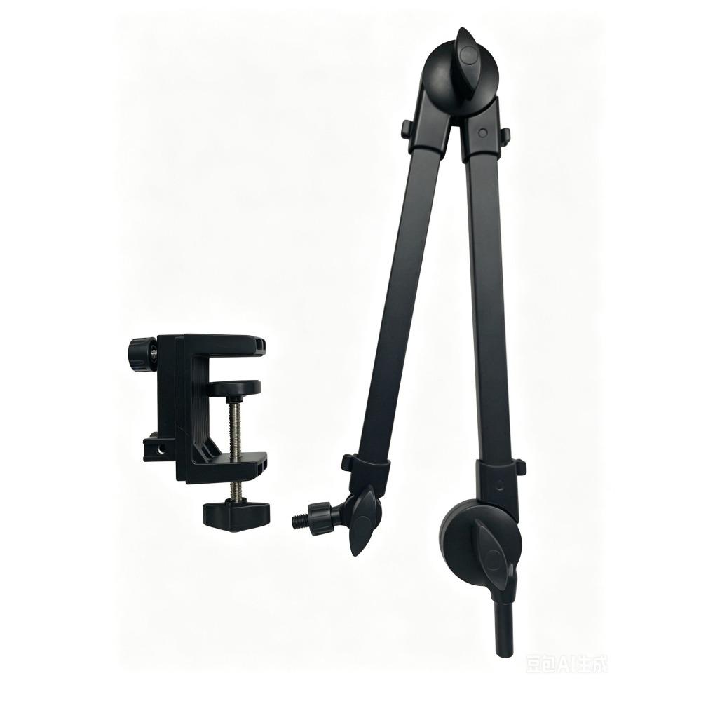 Sturdy Microphone Boom Arm Universal Desktop Stand Professional Mic Desk Mount Home Office