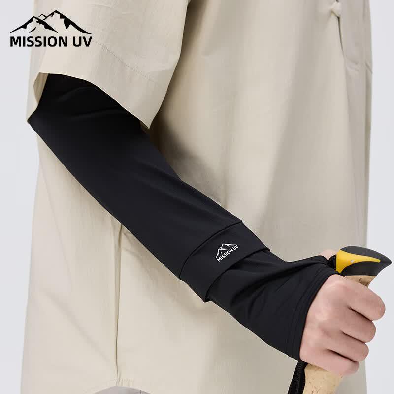 MISSION Men s UV Protection Ice Silk Arm Sleeves One Size