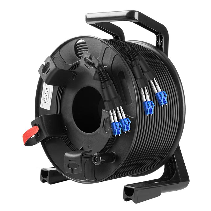 Boyang Outdoor Armored Single-Mode Fiber Optic Cable with Handheld Reel