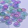 Rainbow Gear Charms For Jewelry Making Supplies Wholesale Items Round Steampunk Accessories DIY Necklace Earrings Component Gift