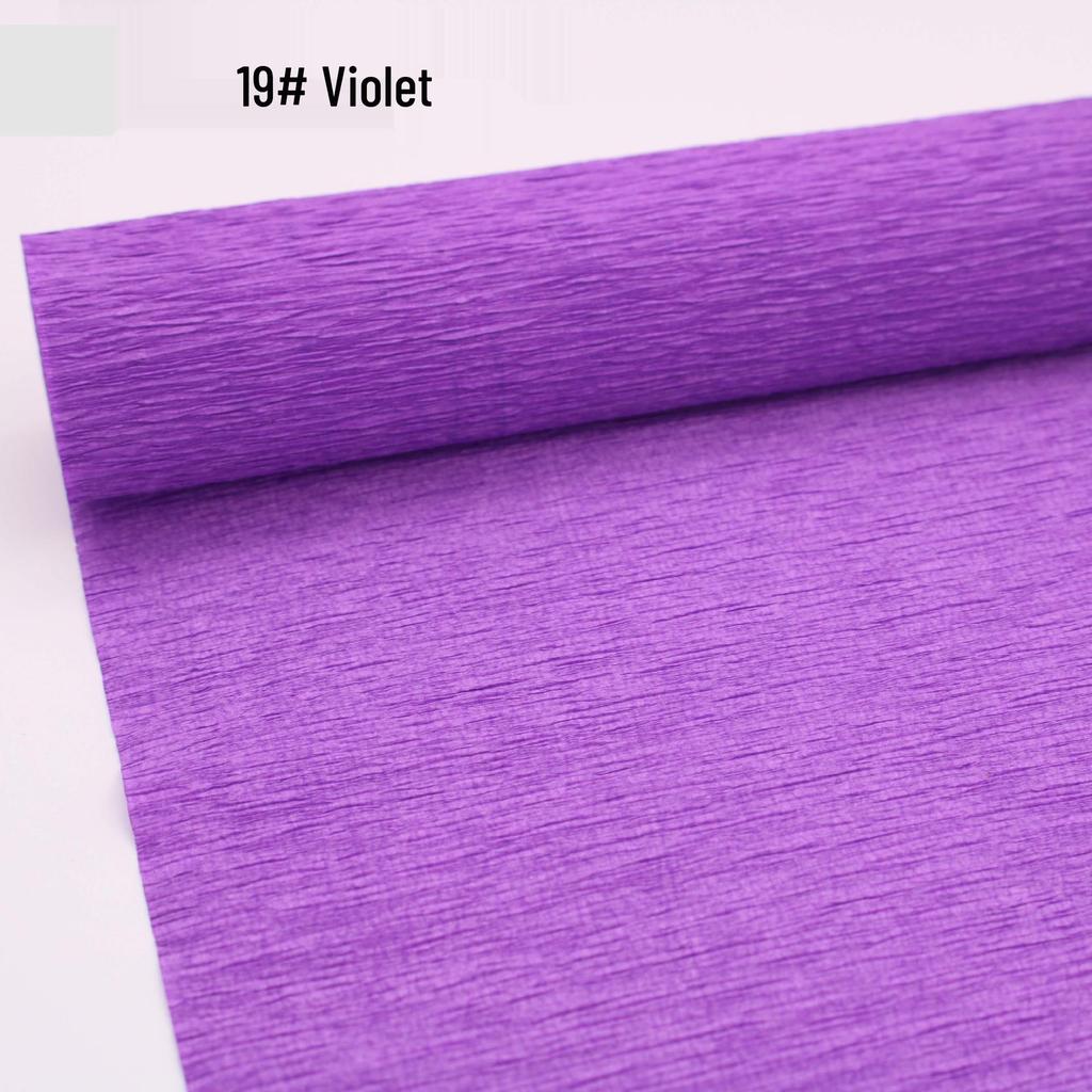 Colored Crepe Paper for DIY Floral Crafts and Packaging