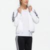 Adidas Printed Sports Hooded Fleece Jacket Women Jackets White GG0764