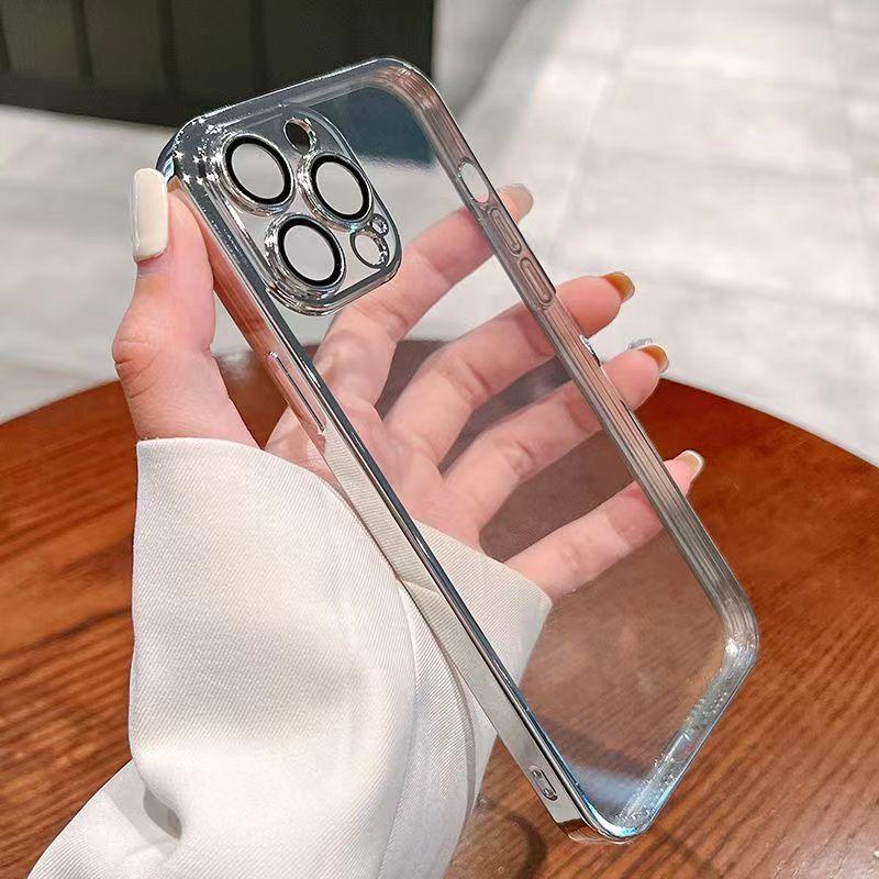 iPhone16 Foreign Trade Application Apple 15PROMAX Mobile Phone Case 14r All-inclusive 7plus Transparent 13