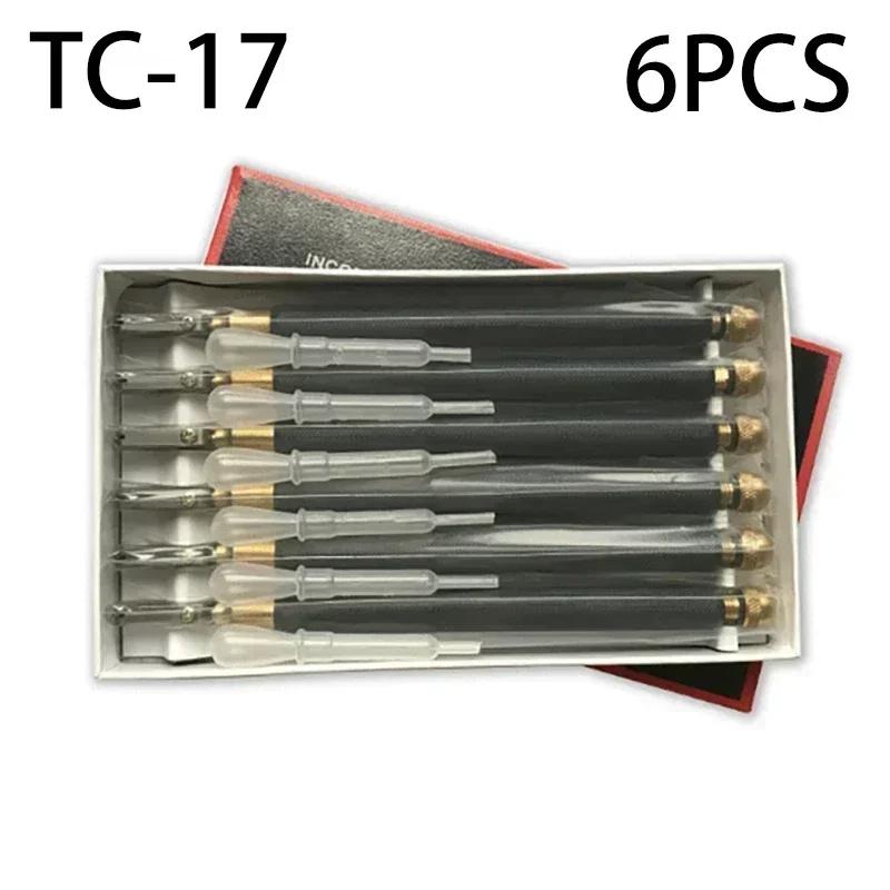 TC-17 Professional Glass Cutting Wheel Glass Cutting Hand Tool Glass Cutter Ceramic Tile Cutter TC-17 B Toyo Type Metal Handle