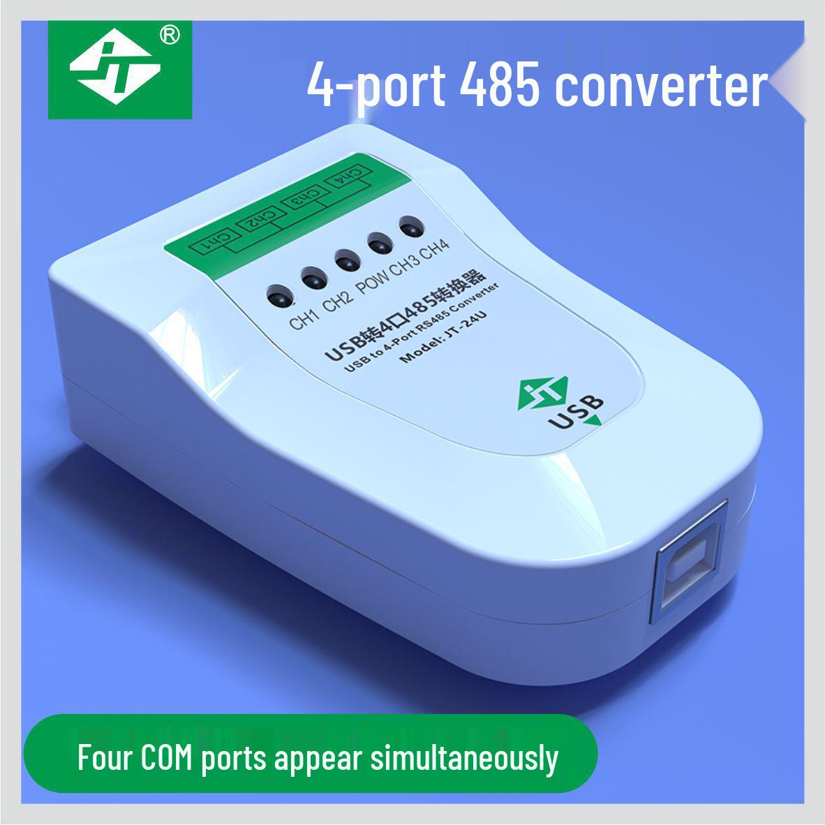 

Lianda Jietong USB to 4-Port RS485 Industrial Grade Converter Module