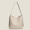 New Fashion Bucket Bag Shoulder Bags Women Commuter PU Leather Axillary Bag Leisure Versatile High Capacity Trend Solid Tote Bag