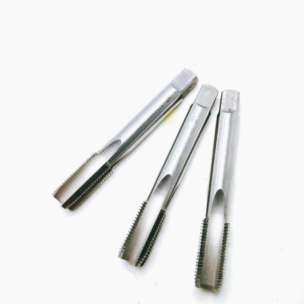 M33-M42 Fully Ground Straight Flute Machine Taps for Hand Use