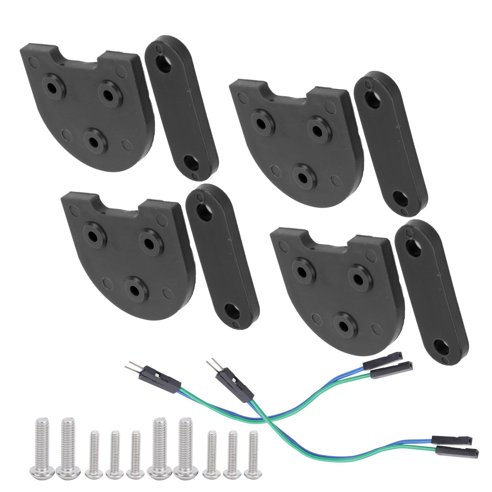 

2Sets Fenders Lift Gasket Foot Support Gasket with Taillight Cable for M365 CelsiusM365 PRO Scooter