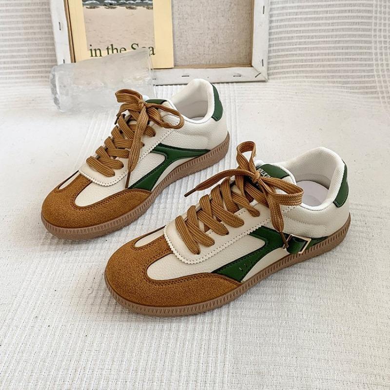 Fashion 2025 New Ladies Green Sneakers Soft-soled Comfortable Shoes Women Leisure Joker Fashion Shoes Tenis Feminino Zapatillas Mujer