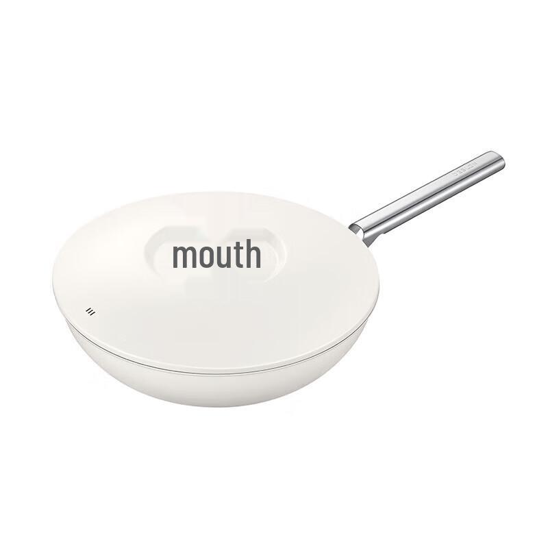 Deshiron 0-Coating 32cm Non-Stick Wok