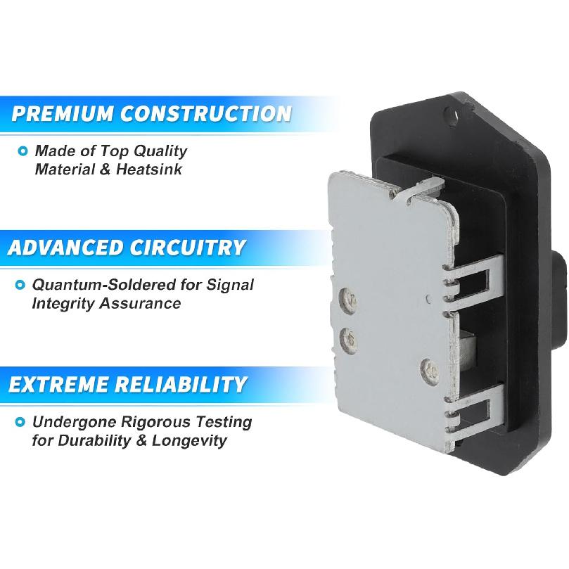 HVAC Blower Motor Resistor for Toyota Corolla 2009-2019 for Toyota RAV4 2006-2014 Heater/AC Blower Resistor Replace RU756/8713852030/JA1778