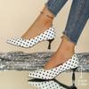 Sapatos Femininos de Salto Baixo Kitten Heel Bico Fino Fechado Sexy Confortáveis Salto Baixo Trabalho Escritório Festa Casamento Sapatos de Salto para Mulheres Leves Elegantes