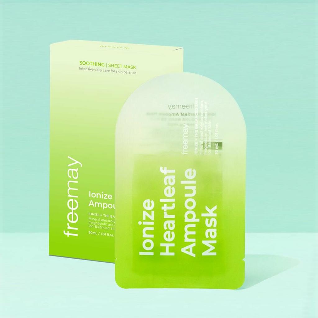 Freemay Máscara facial Ionize Heartleaf Ampoule