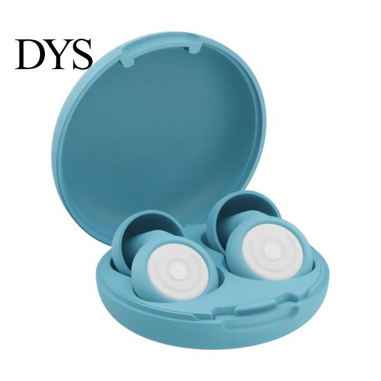 Hearing Protection Earplug 1 Pair Silicone Noise Reduction Earplugs, Multi-Size Tips, Lanyard & Portable Soft Earplugs Case, 58dB for Sleep