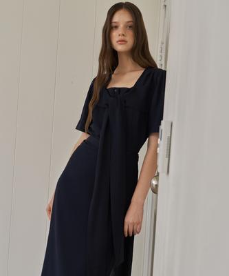 Peullobeu Ribbon Big Blouse_Na