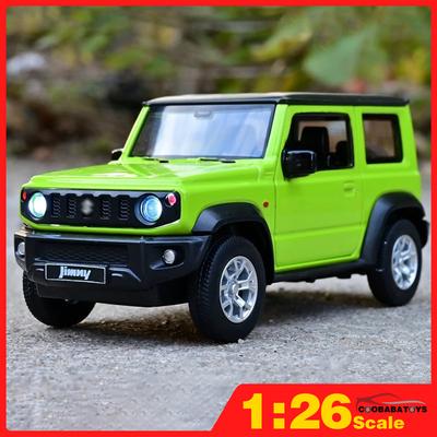 Schaal 1/26 Suzuki Jimny Metalen Diecast Legering Speelgoed Auto's Modellen Vrachtwagens Voor Jongens Kinderen Kinderen Terreinvoertuigen Hobbycollectie