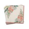 78pcs Vintage Floral Party Supplies Golden Disposable Paper Plates Cups Napkins Tableware Set for Baby Shower Birthday Tea Party
