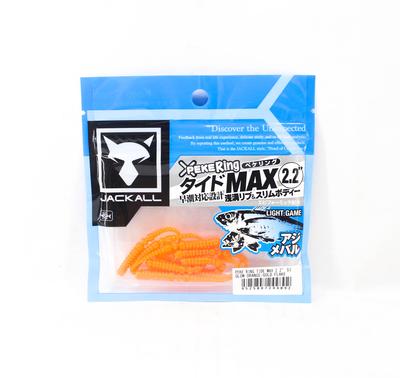 Jackall Señuelo Blando SW Light Game Peke Ring Marea Max 2.2 Naranja Dorado (4892)