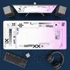 Cartoon Mouse Pad Pink CSGO Print Stream Gamer Mousepad 400x900mm Antislip Keyboard Mouse Mats Rubber Deskmat Gaming Accessories