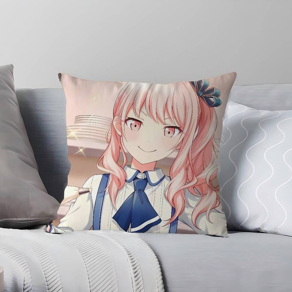 Roject SEKAI Akiyama Mizuki Pillow Cover Sofa Cushion Cover Home Room Decoration Children Gift