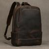 2026 New arrival leather backpack computer backpack 15.6 inch laptop bag for men male travel bags vintage business daypack men