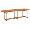 Vidaxl 11-Cz. Zestaw Mebli Ogrodowych 280X90X75Cm Lite Drewno Akacjowe