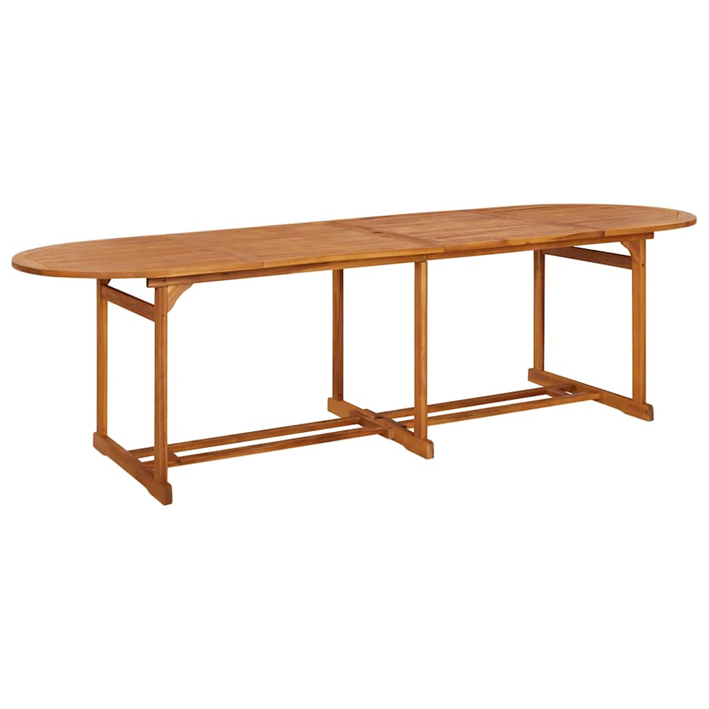 Vidaxl 11-Cz. Zestaw Mebli Ogrodowych 280X90X75Cm Lite Drewno Akacjowe