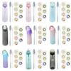 Tritan Sports Water Bottle With Flavor Rings And Leakproof Lid For Fitness Enthusiasts
