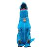 Rruonshully Dinosaur Kigurumi Halloween Monster Costume with Opening Choking Dinosaur Rider Tyrannosaurus Rex Inflatable Fun Animal Kids Kids'