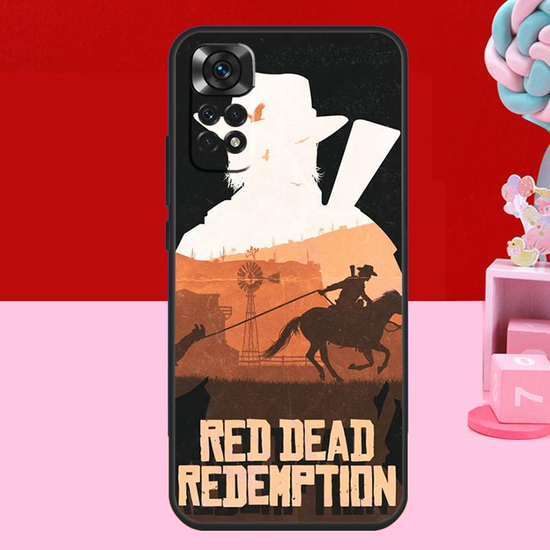 Red Dead Redemption 2 Pouzdro Pro Xiaomi Redmi Note 10 8 9 11 12 Pro 12 Turbo 9S 10S 11S 12S Redmi 9C 10C 12C Coque