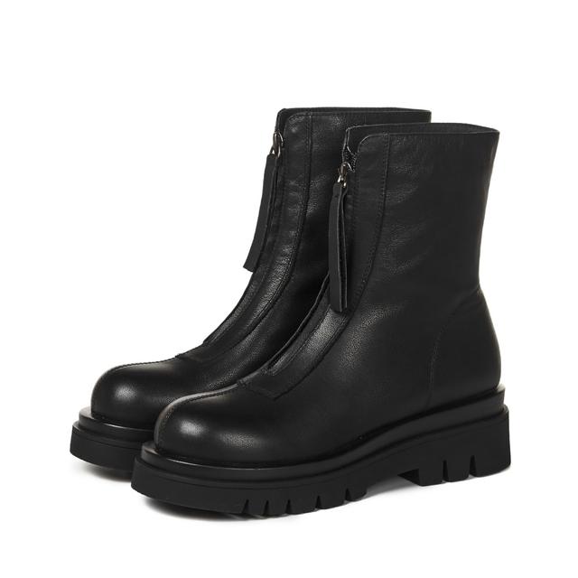 

Новые стильные ботинки, пикантные женские кожаные осенние ботинки на платформе, черные повседневные туфли на платформе, женская обувь, мотоциклетные ботинки высокого качества 38