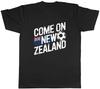 Come On New Zealand Supporter Football Fan Mens T-Shirt Tee Gift Top