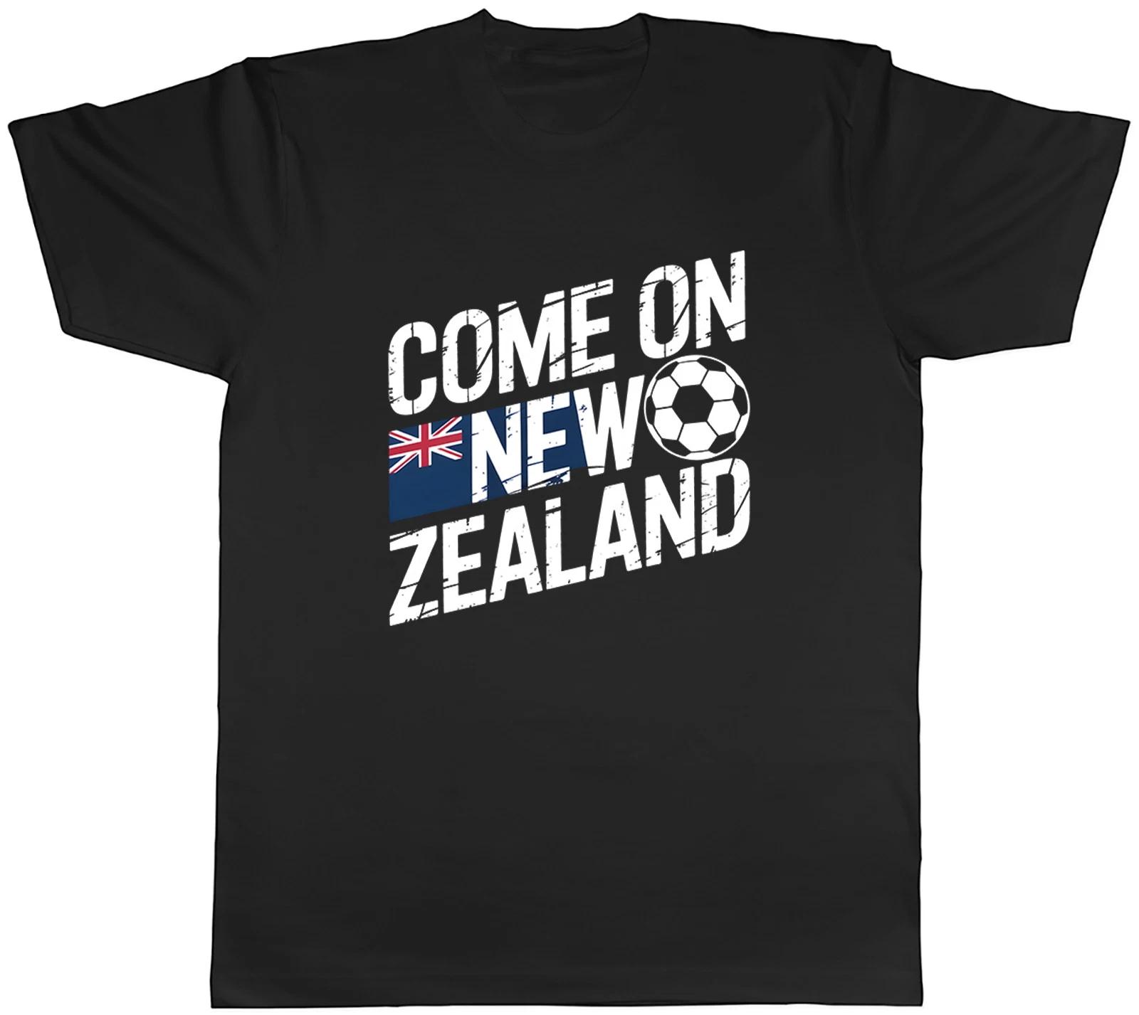 Come on New Zealand Supporter Football Fan Mens T-Shirt Tee Gift Top XL