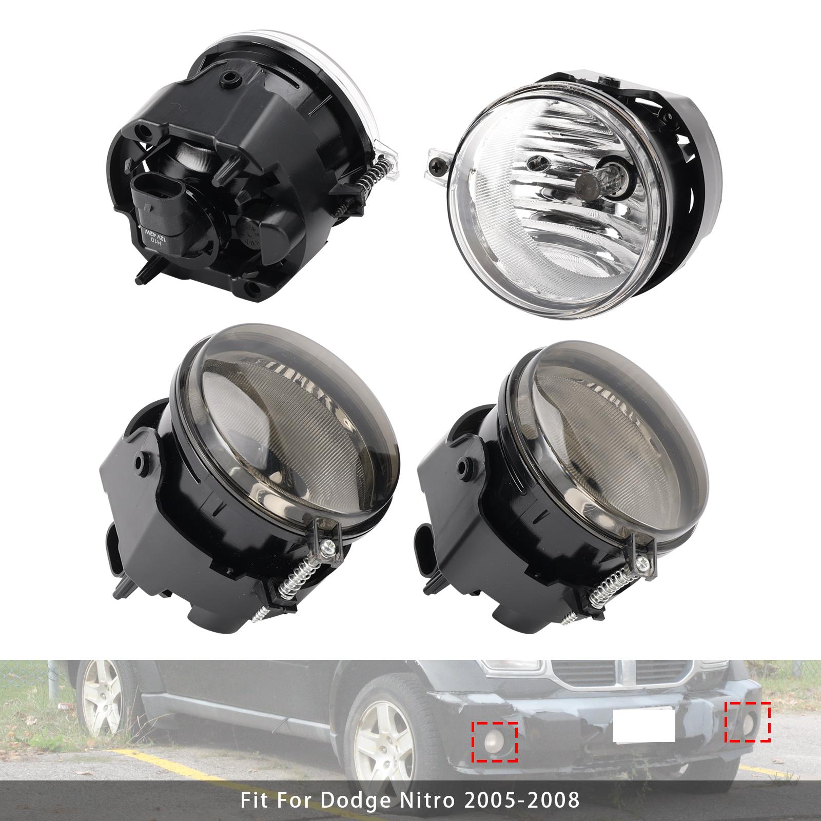 

Пара противотуманных фар для Dodge Chrysler Caliber Jeep Compass 4805857AA чистый
