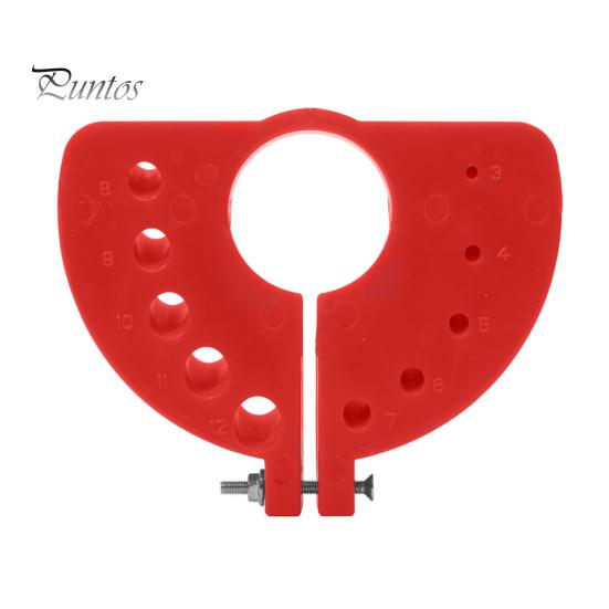 

Направляющий инструмент для заточки сверл Компактная конструкция Многоразовая многофункциональная точилка для сверл Заточная насадка красный