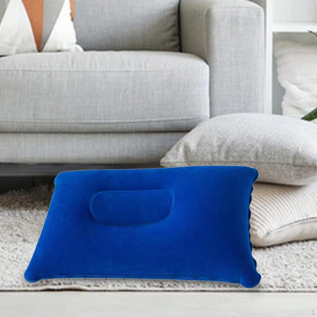 Camping nafukovací polštář Stlačitelný PVC Spací Air Travel for