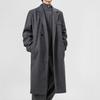 Hongkong-Stil Herren Mittellanger Winter Lockerer Trenchcoat - Koreanische Wolljacke