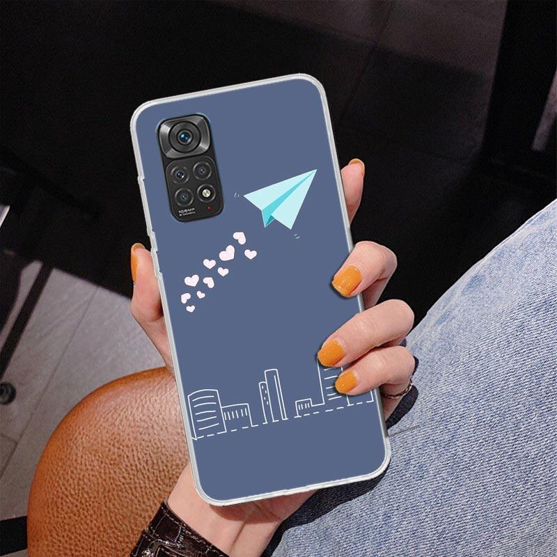 Paper Plane Airplane Fly Phnoe Case for Phnoe Case for Xiaomi Redmi Note 15 14 14S 13 Pro Plus 12 12S 11S 11E 10S 10 11T 5G Uniq